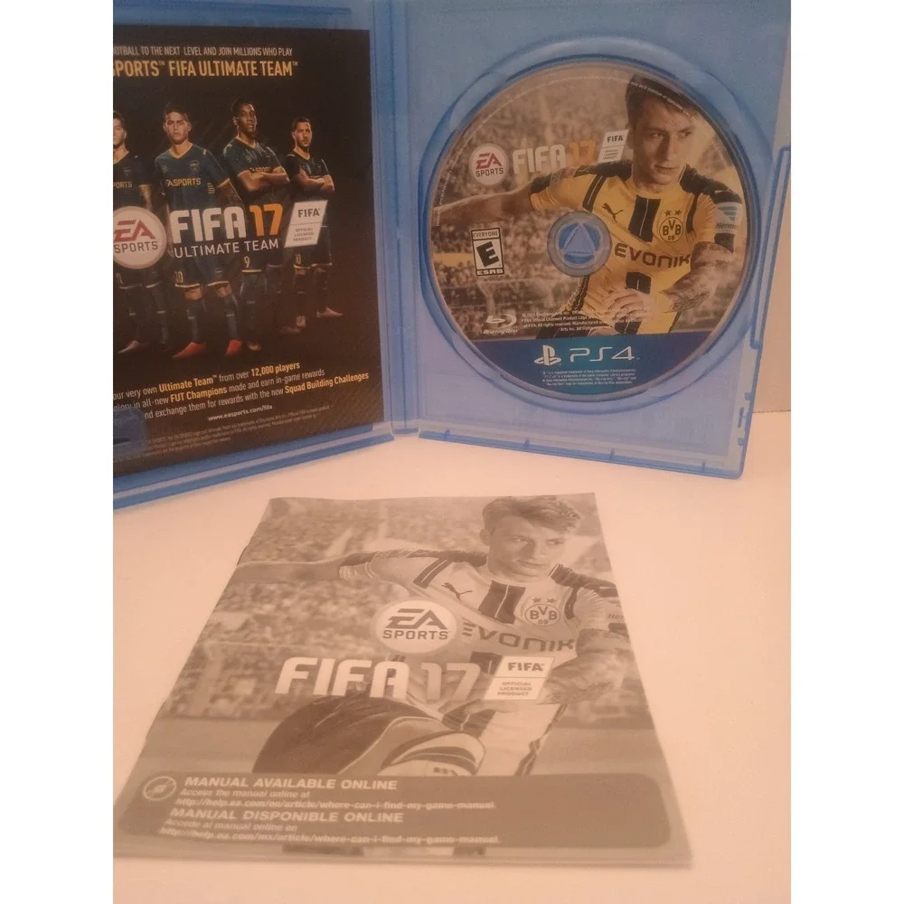 FIFA 17 (Sony PlayStation 4, 2016) Complete with Case – EA Sports Soccer Game